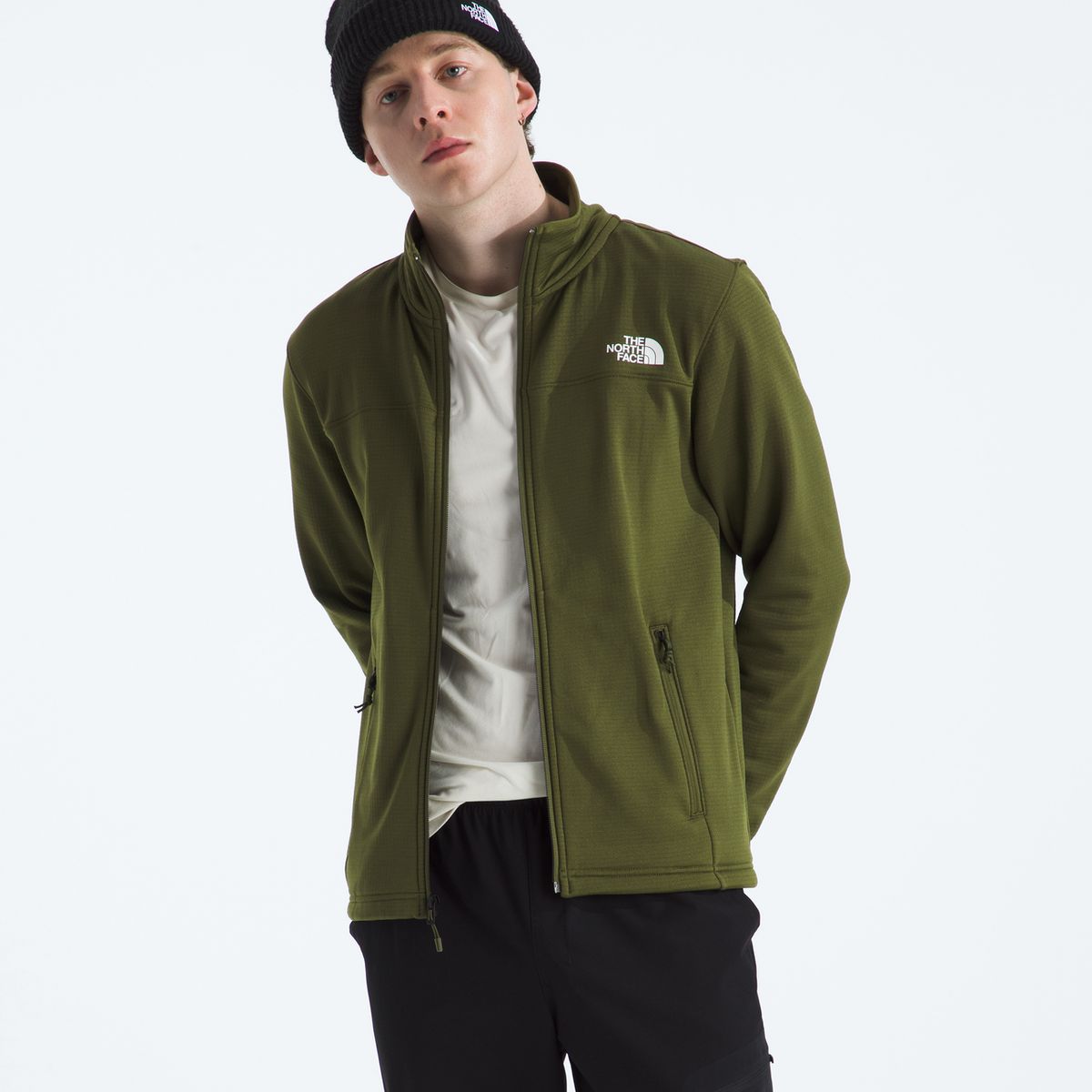 THE NORTH FACE - Polar Cedar Trail Grid Hombre Verde