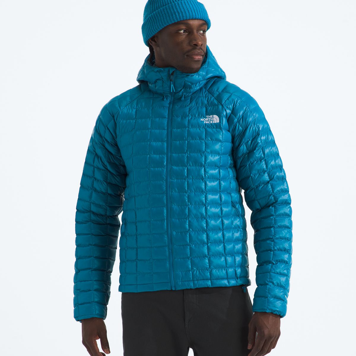 THE NORTH FACE - Chaqueta Thermoball Hooded Jacket Hombre Azul