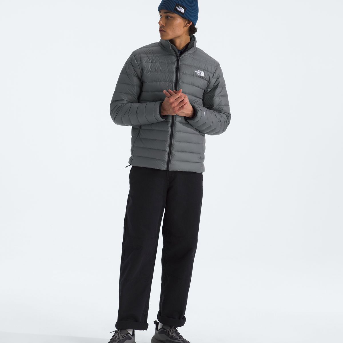 THE NORTH FACE - Chaqueta Classic Down Jacket Hombre Gris