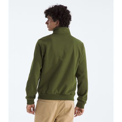 Imagen 2 del producto Poleron Evo Simple Dome 1/4 Zip Hombre Verde