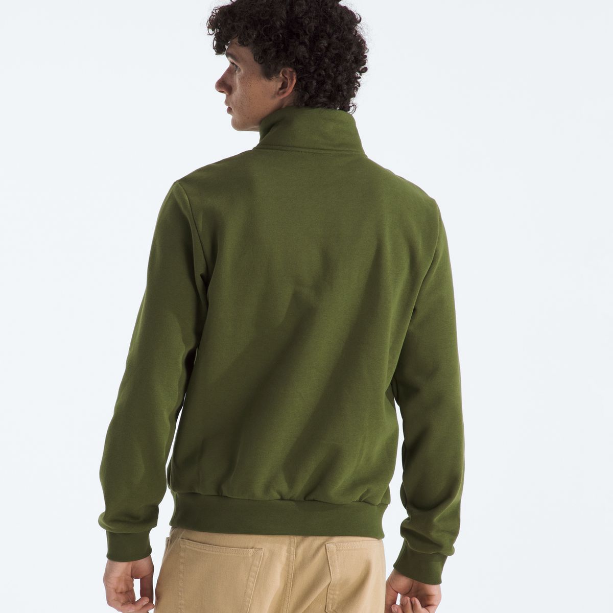 THE NORTH FACE - Poleron Evo Simple Dome 1/4 Zip Hombre Verde