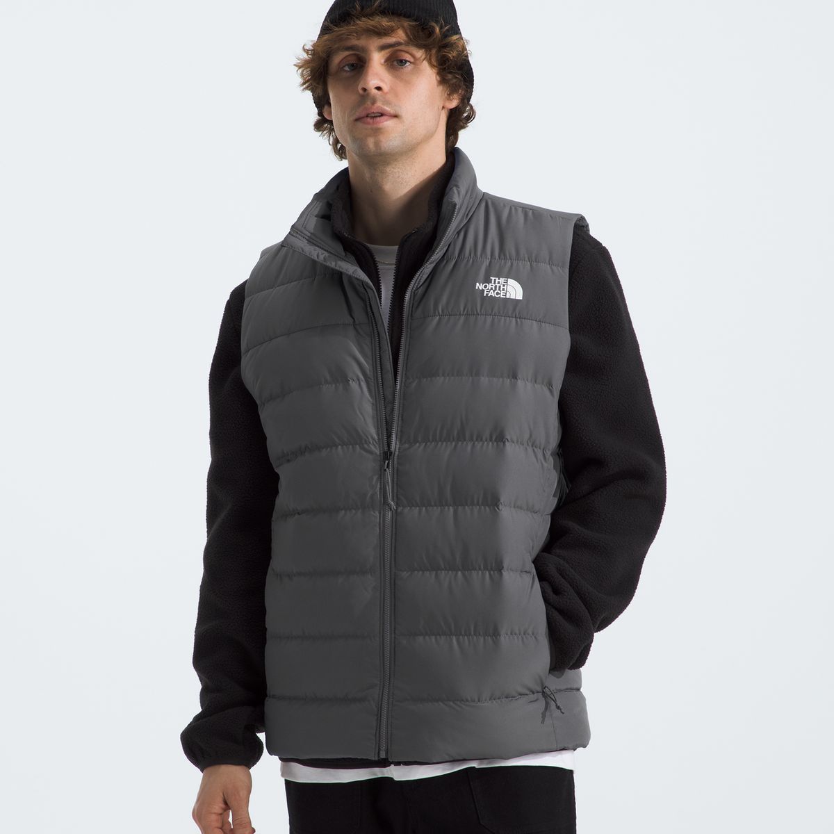 THE NORTH FACE - Chaqueta De Pluma Aconcagua 3 Vest Hombre Gris