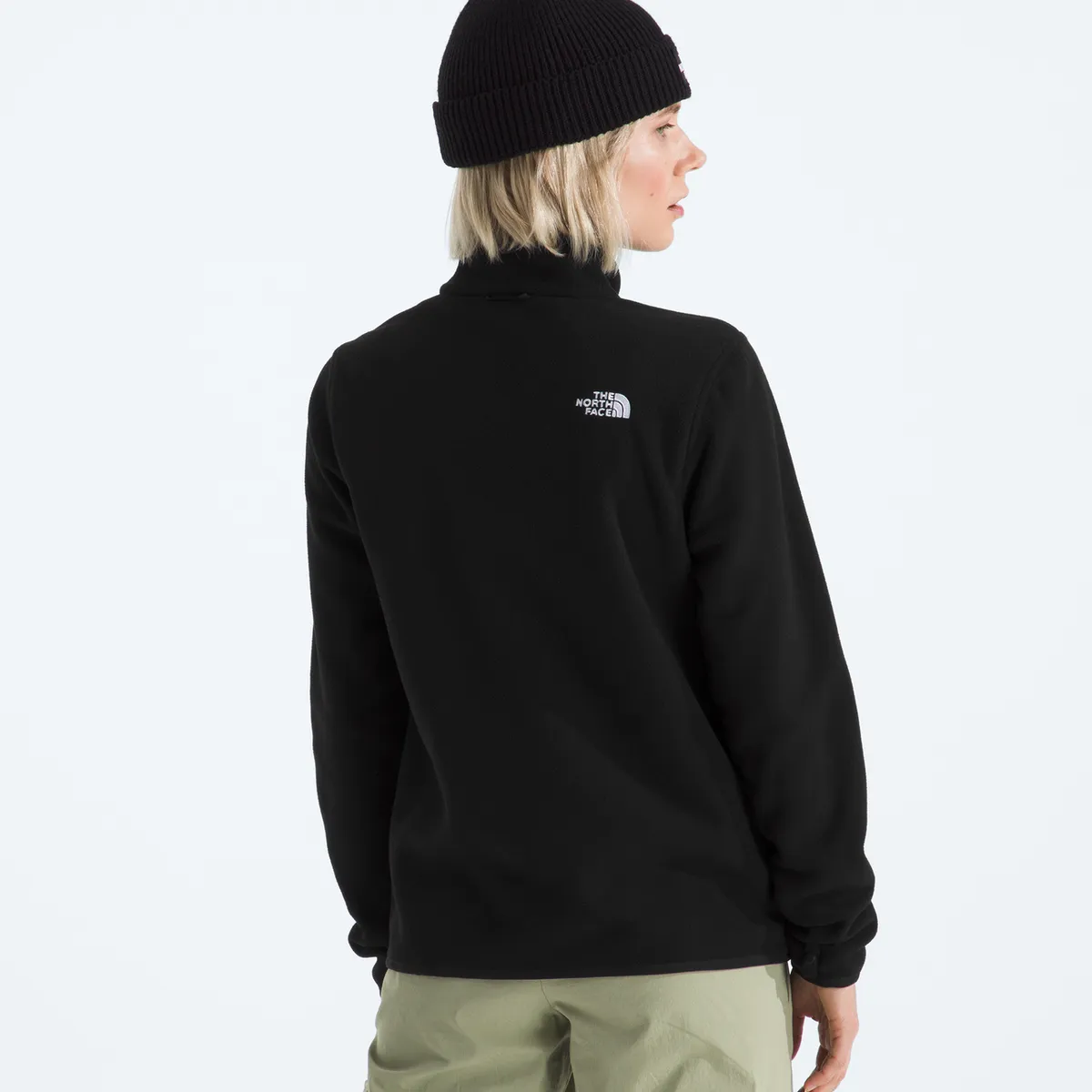 THE NORTH FACE - Chaqueta Glacier Fleece Jacket Mujer Negro