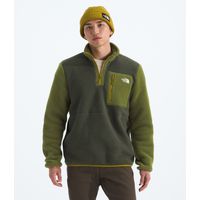 Polar Yumiori ¼ Zip Hombre Verde Oscuro