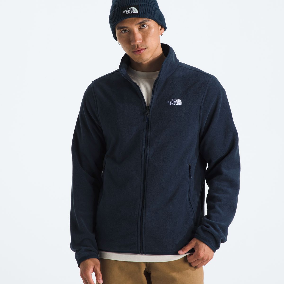 THE NORTH FACE - Chaqueta Glacier Fleece Jacket Hombre Azul Marino