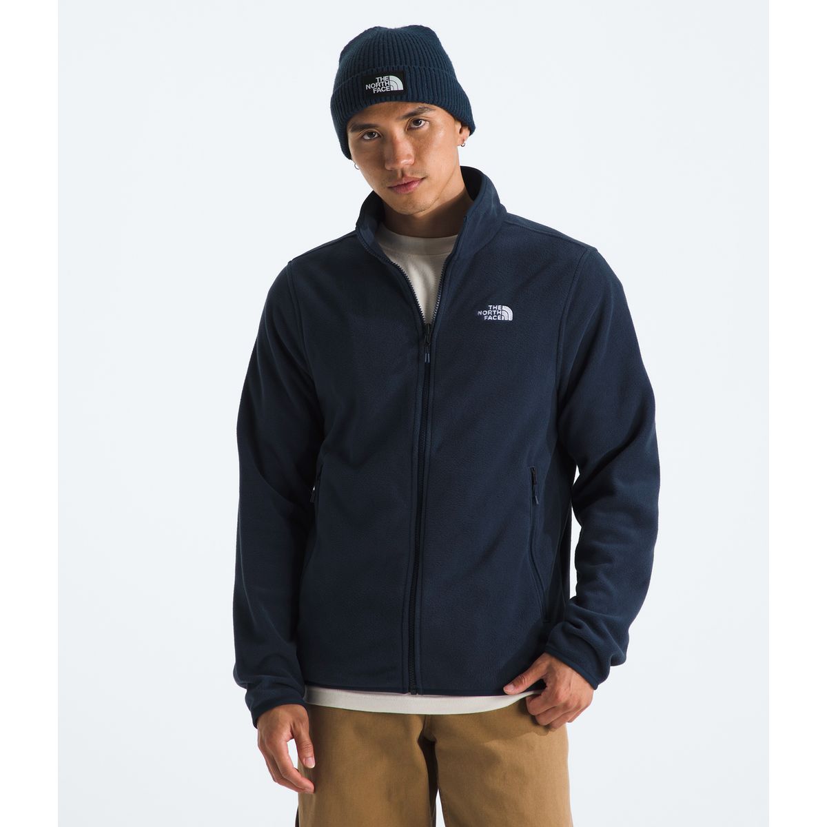 THE NORTH FACE - Chaqueta Glacier Fleece Jacket Hombre Azul Marino