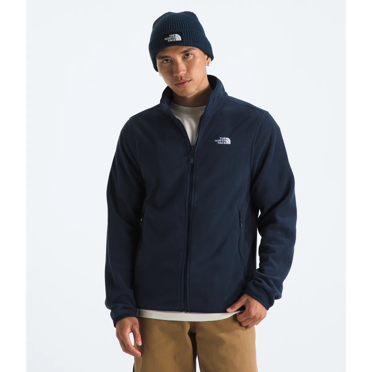 THE NORTH FACE - Chaqueta Glacier Fleece Jacket Hombre Azul Marino