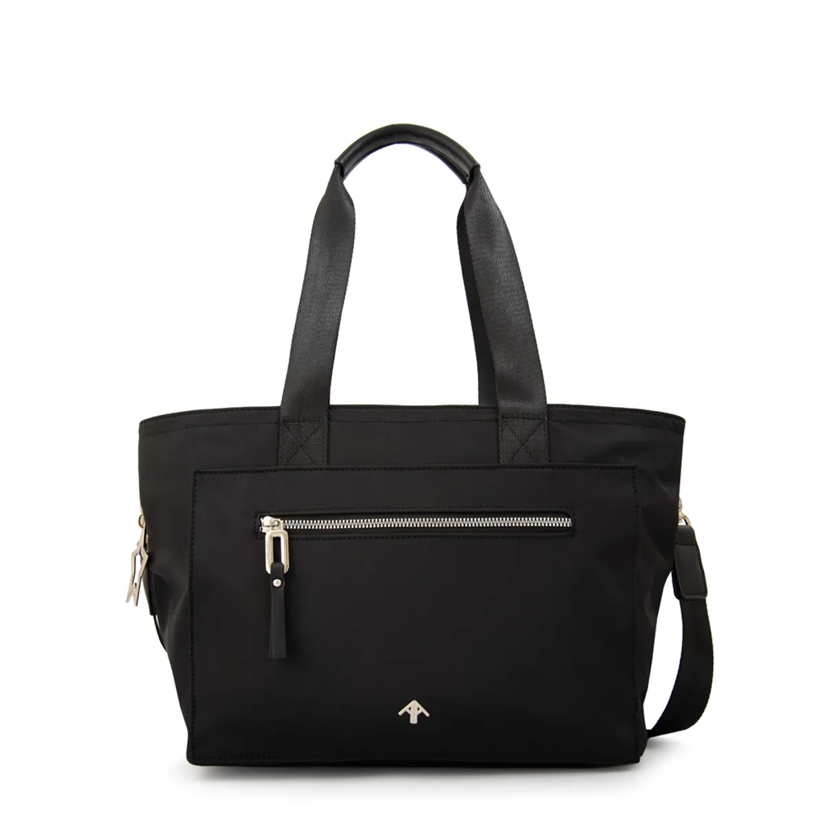 AMPHORA - Cartera tote liliana mediana negro
