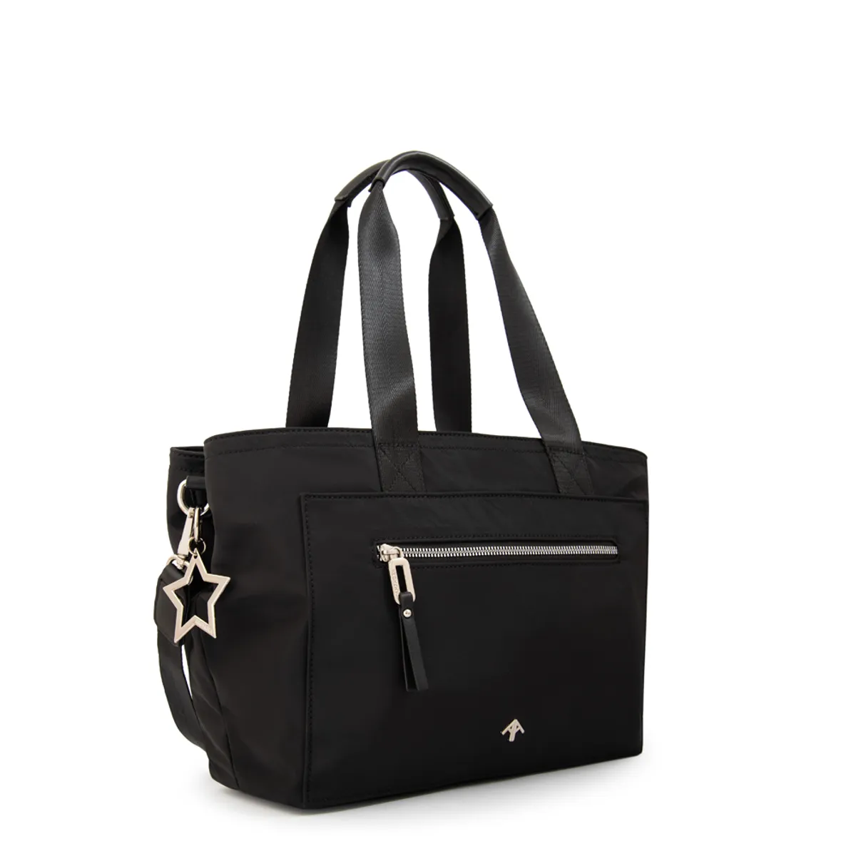 AMPHORA - Cartera tote liliana mediana negro