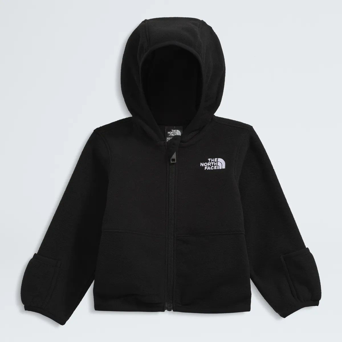 THE NORTH FACE - Polar Glacier F/Z Hoodie Niños Negro