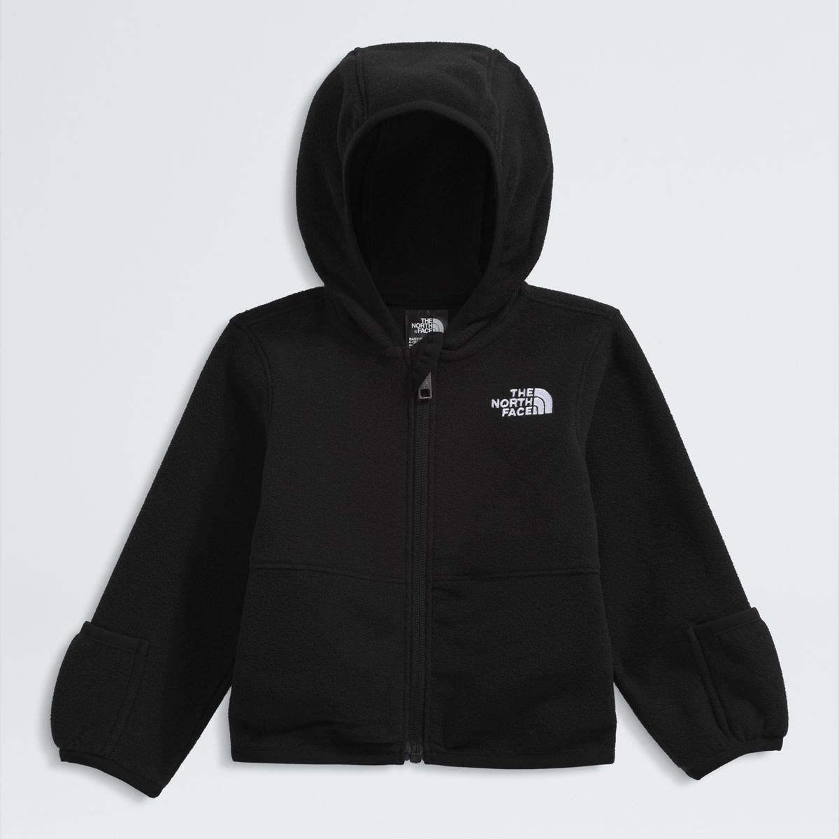 THE NORTH FACE - Polar Glacier F/Z Hoodie Niños Negro