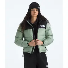 THE NORTH FACE - Chaqueta De Pluma 1996 Retro Nuptse Mujer Verde Claro
