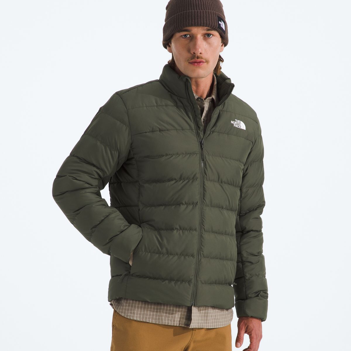 THE NORTH FACE - Chaqueta De Pluma Aconcagua 3 Hombre Verde Oscuro