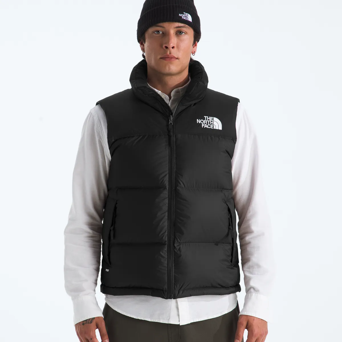 THE NORTH FACE - Chaqueta De Pluma 1996 Retro Nuptse Vest Hombre Negro