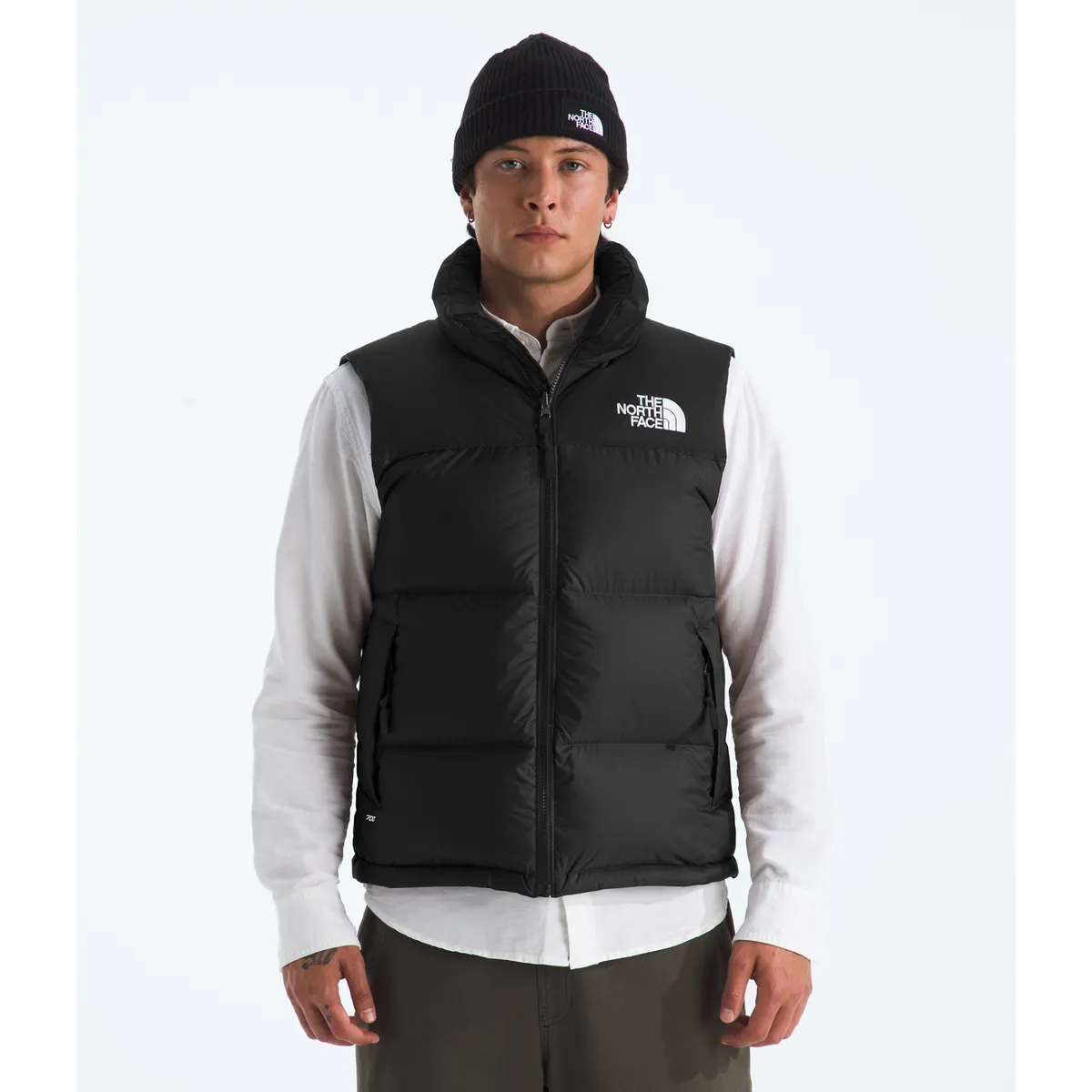 THE NORTH FACE - Chaqueta De Pluma 1996 Retro Nuptse Vest Hombre Negro