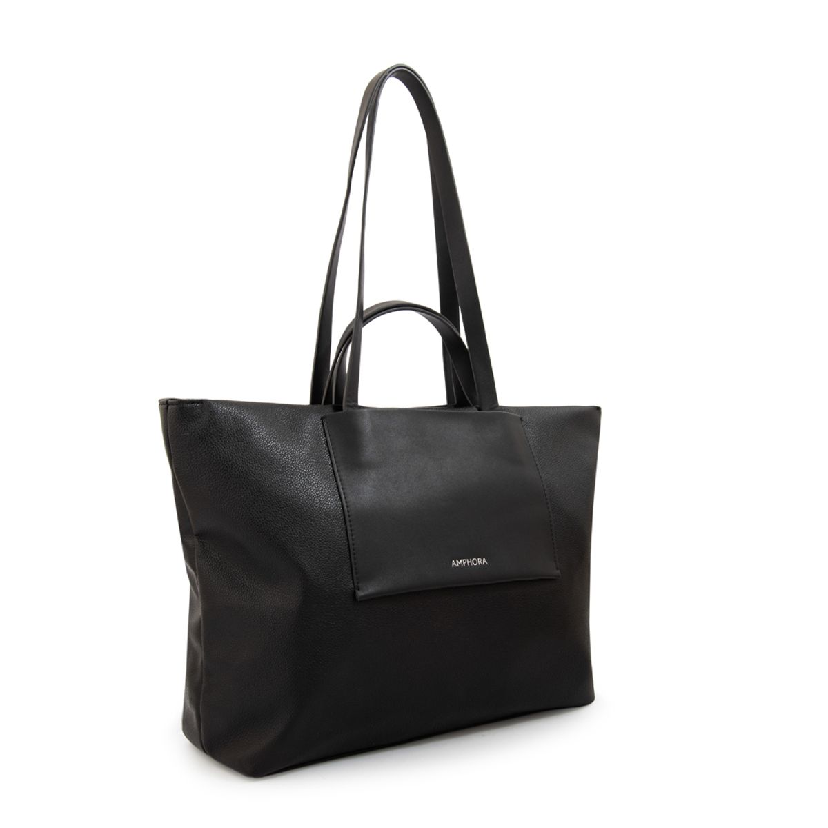 AMPHORA - Cartera tote bote nadia grande negro