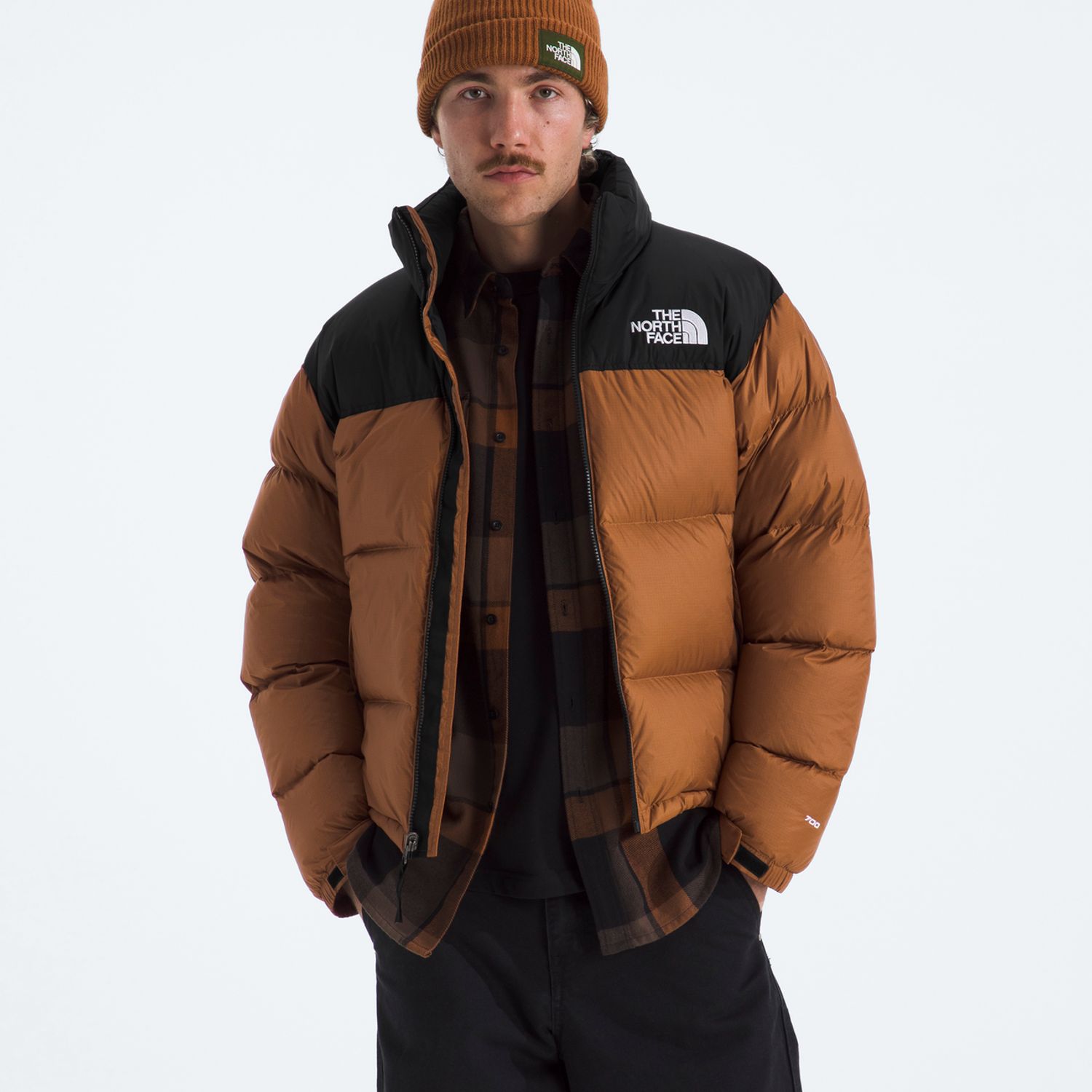 THE NORTH FACE Chaqueta De Pluma 1996 Retro Nuptse Hombre Café