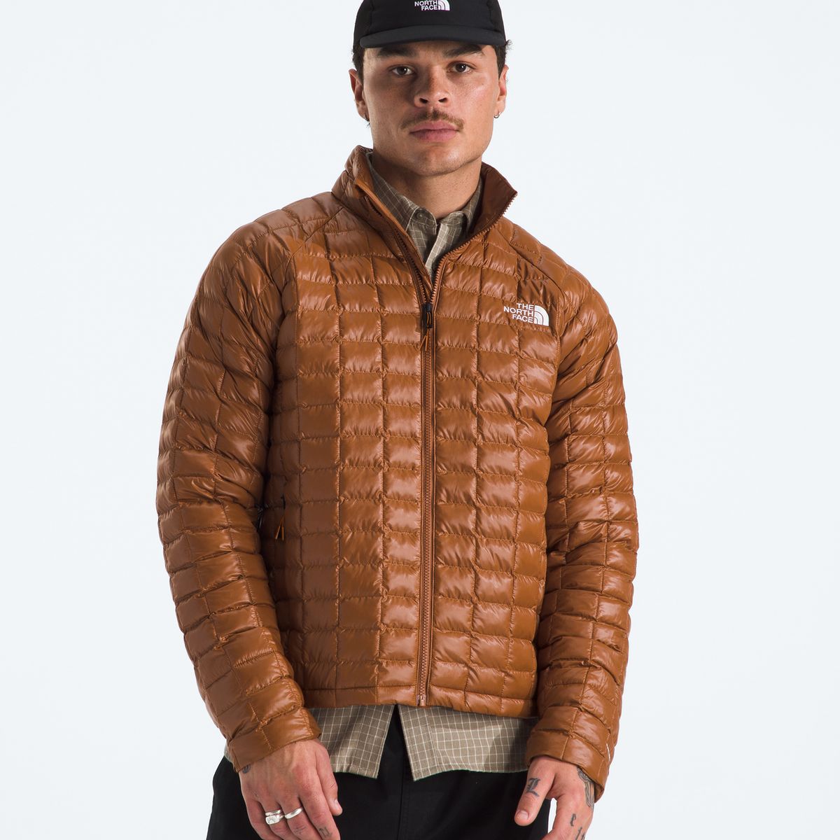 THE NORTH FACE - Chaqueta Thermoball Jacket Hombre Café