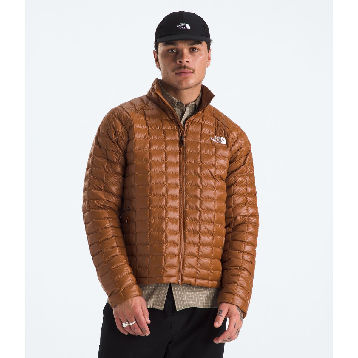 THE NORTH FACE - Chaqueta Thermoball Jacket Hombre Café