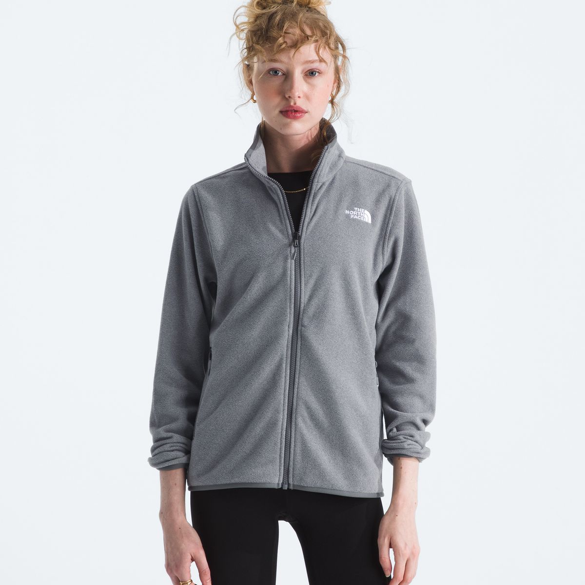 THE NORTH FACE - Chaqueta Glacier Fleece Jacket Mujer Gris