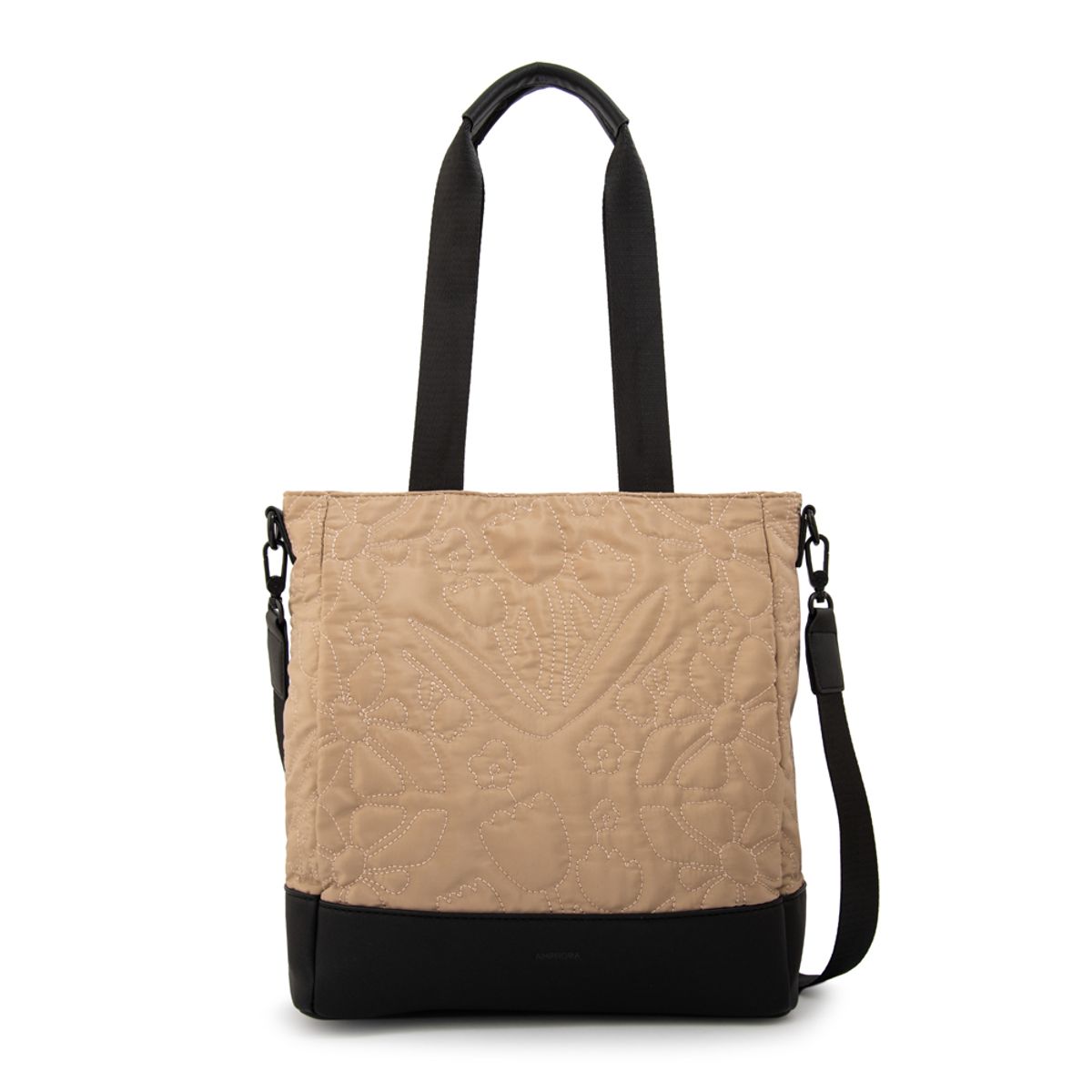 AMPHORA - Cartera tote olga grande beige