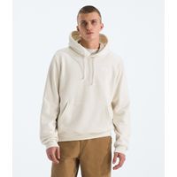 Poleron Evo Emb Hoodie Hombre Blanco Invierno
