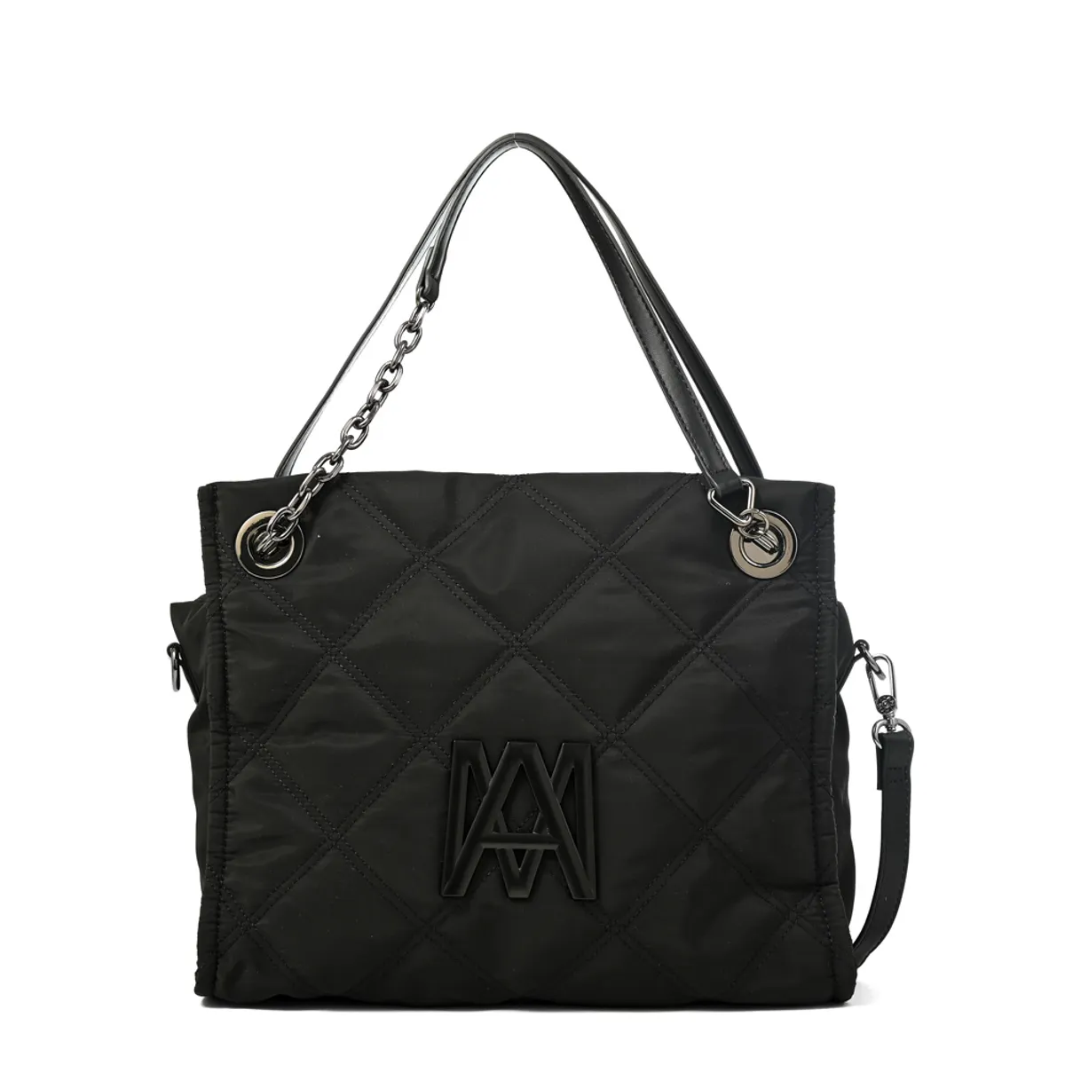 AMPHORA - Cartera tote lexi grande negro