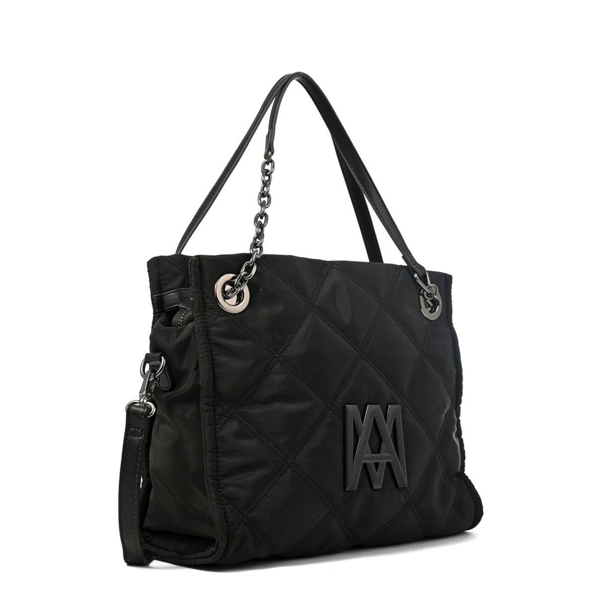 AMPHORA - Cartera tote lexi grande negro