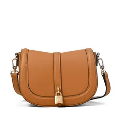 AMPHORA - Cartera bandolera aria pequeña camel