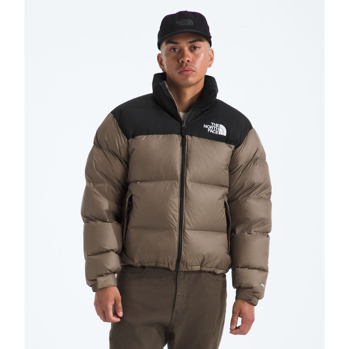 THE NORTH FACE - Chaqueta De Pluma 1996 Retro Nuptse Hombre Café Claro