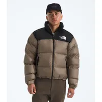 Chaqueta De Pluma 1996 Retro Nuptse Hombre Café Claro