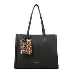 AMPHORA - Cartera tote nora grande negro