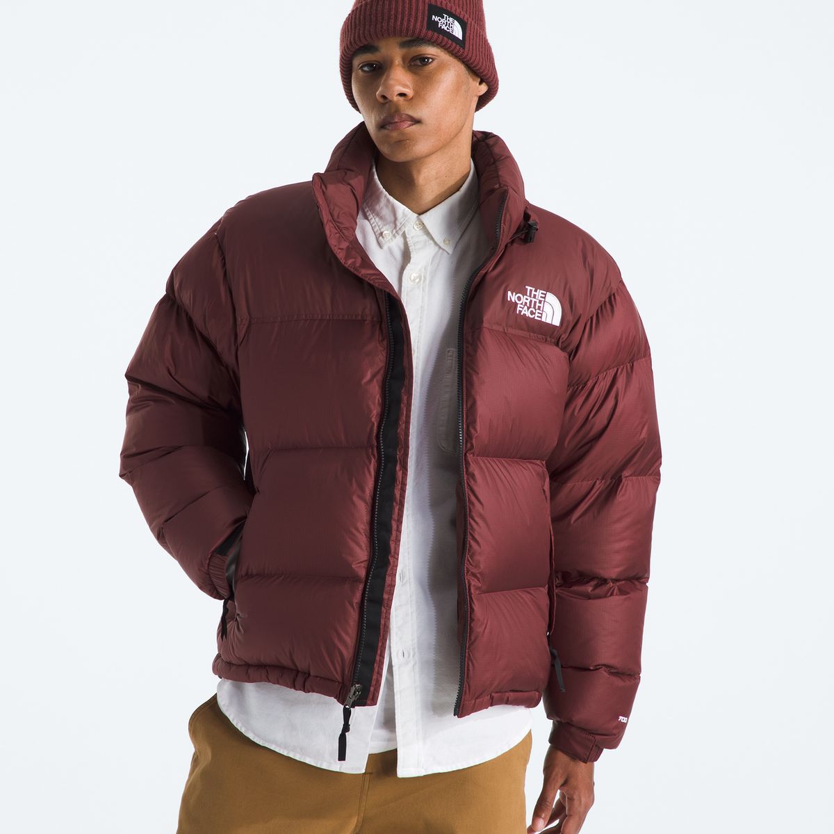 THE NORTH FACE - Chaqueta De Pluma 1996 Retro Nuptse Hombre Burdeo