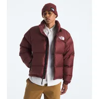 Chaqueta De Pluma 1996 Retro Nuptse Hombre Burdeo