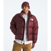 Chaqueta De Pluma 1996 Retro Nuptse Hombre Burdeo