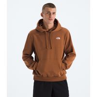 Poleron Evo Emb Hoodie Hombre Café
