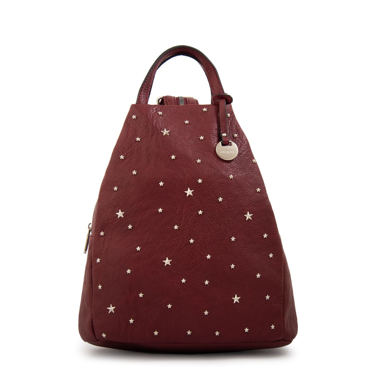 AMPHORA - Mochila nuit mediana rojo oscuro
