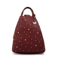 AMPHORA - Mochila nuit mediana rojo oscuro