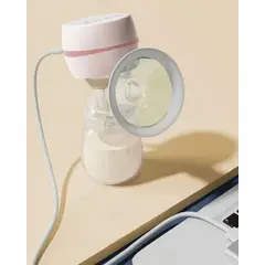 GENERICO - Extractor leche elétrica inalámbrico rosa
