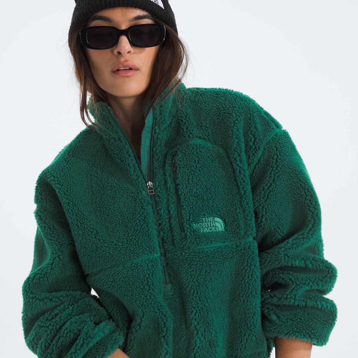 THE NORTH FACE - Polar Extreme Pile 2 Pullover Mujer Verde