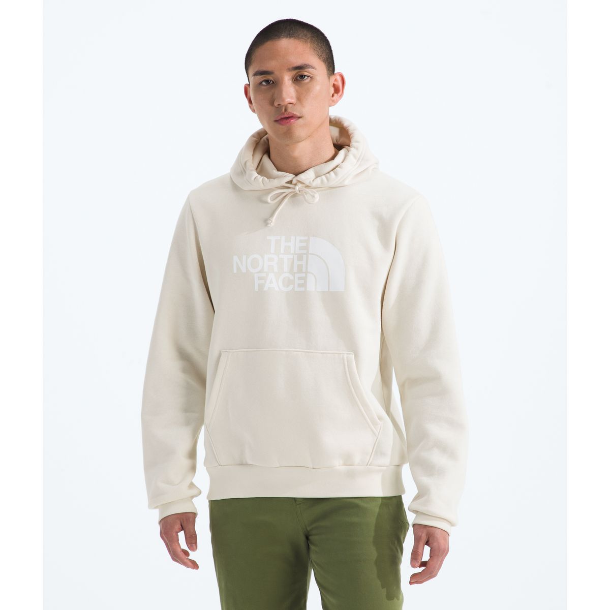 THE NORTH FACE - Poleron Evo Half Dome Hoodie Hombre Blanco Invierno