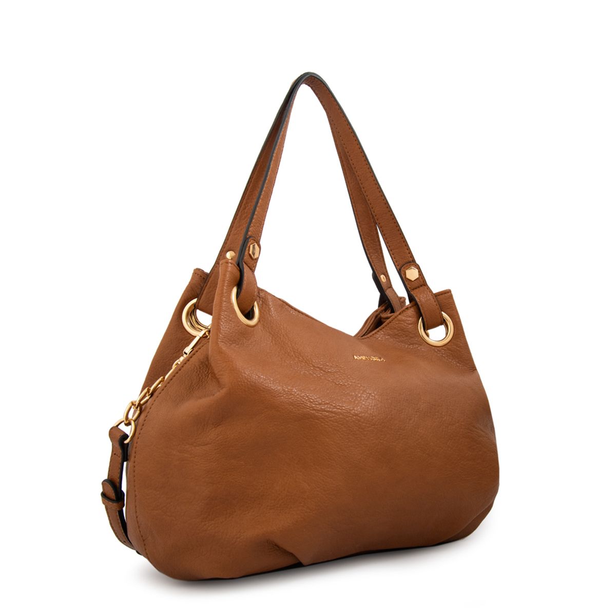 AMPHORA - Cartera tote tres divisiones katherine mediana café