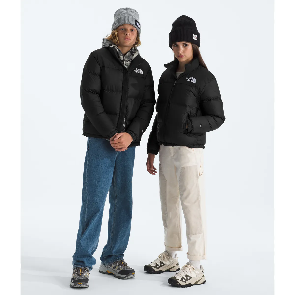 THE NORTH FACE - Chaqueta De Pluma Teen 1996 Retro Nuptse Niños Negro