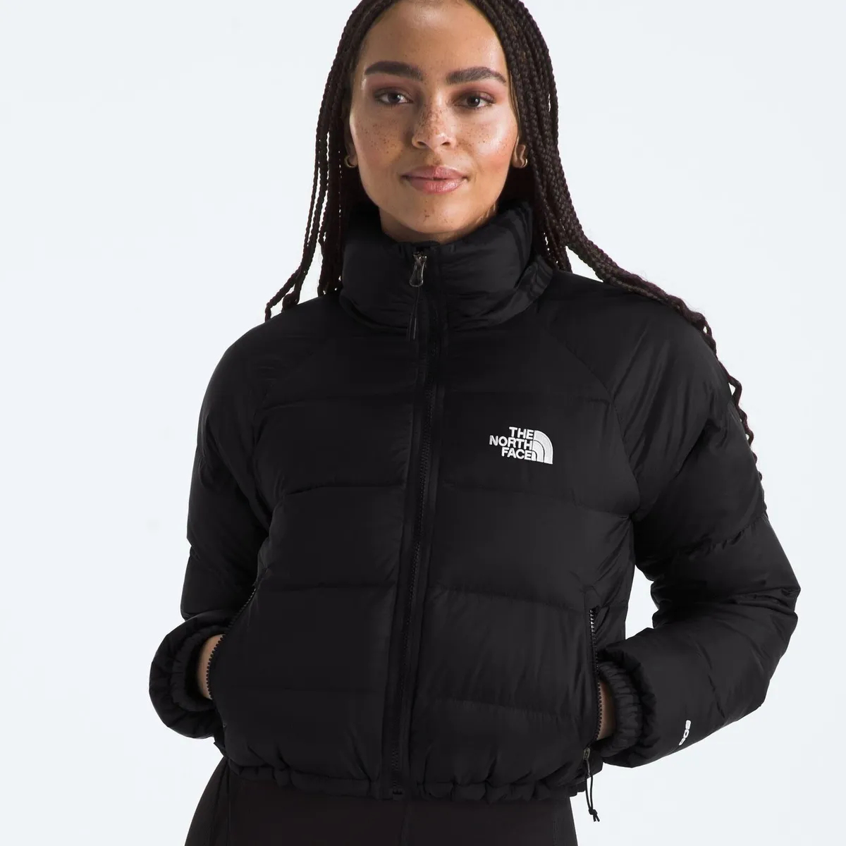 THE NORTH FACE - Chaqueta Hydrenalite Down Short Mujer Negro