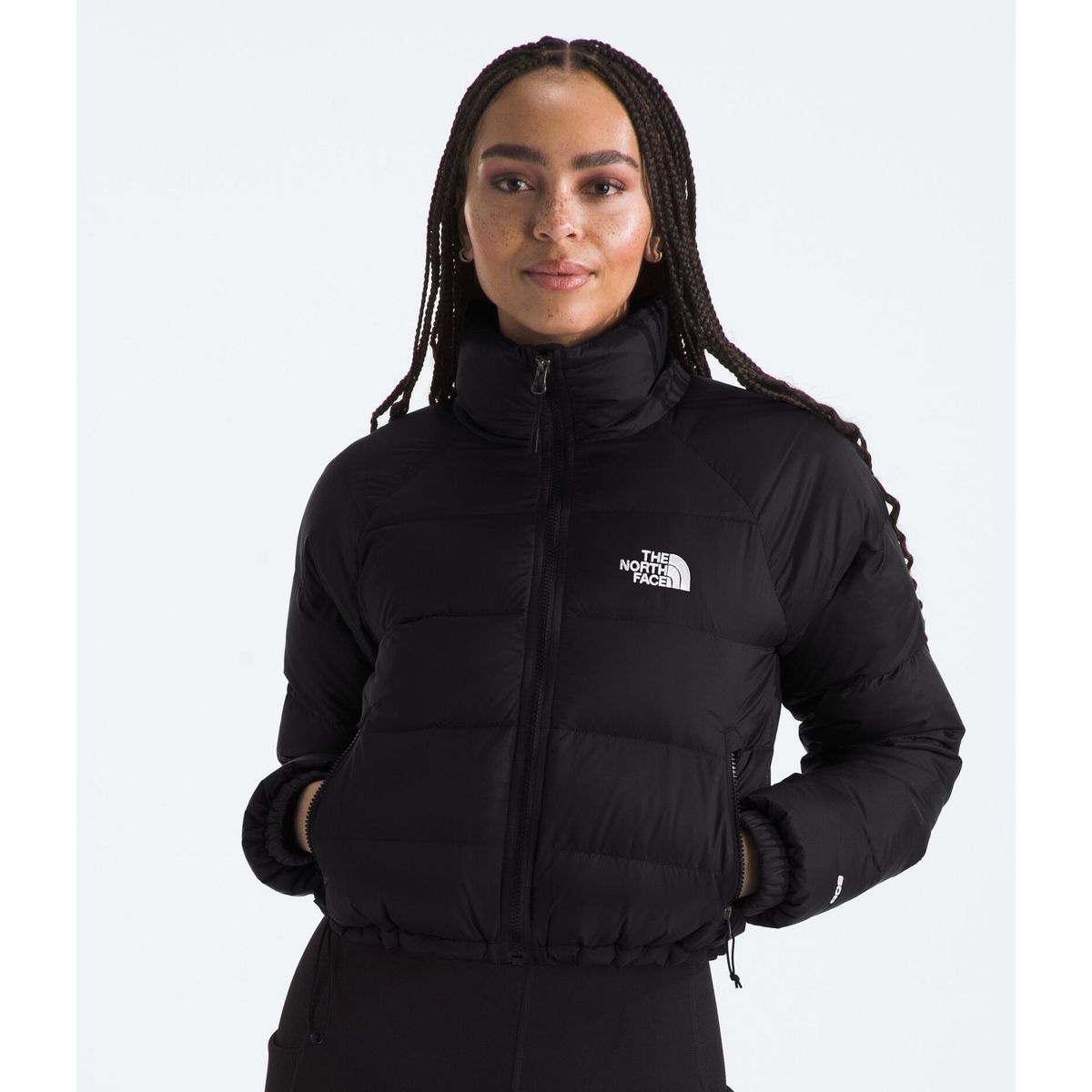 THE NORTH FACE - Chaqueta Hydrenalite Down Short Mujer Negro