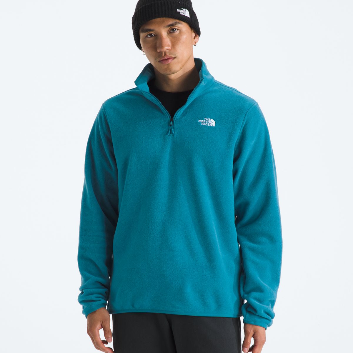 THE NORTH FACE - Polar Glacier Fleece 1/4 Zip Jacket Hombre Azul