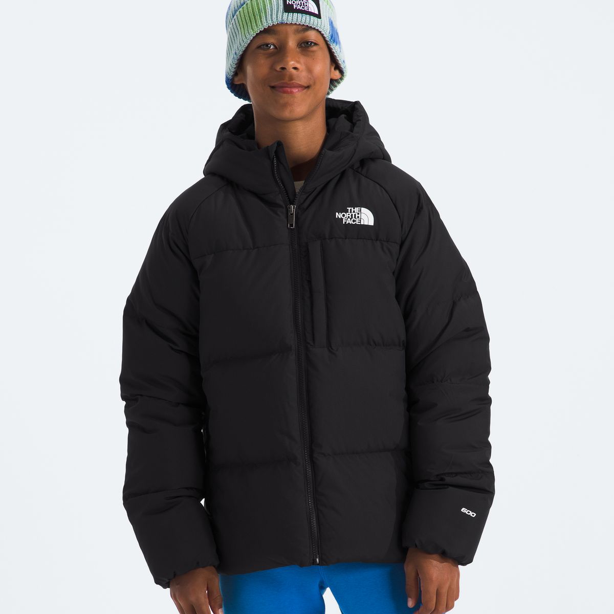 THE NORTH FACE - Chaqueta North Down Hooded Jacket Niño Negro