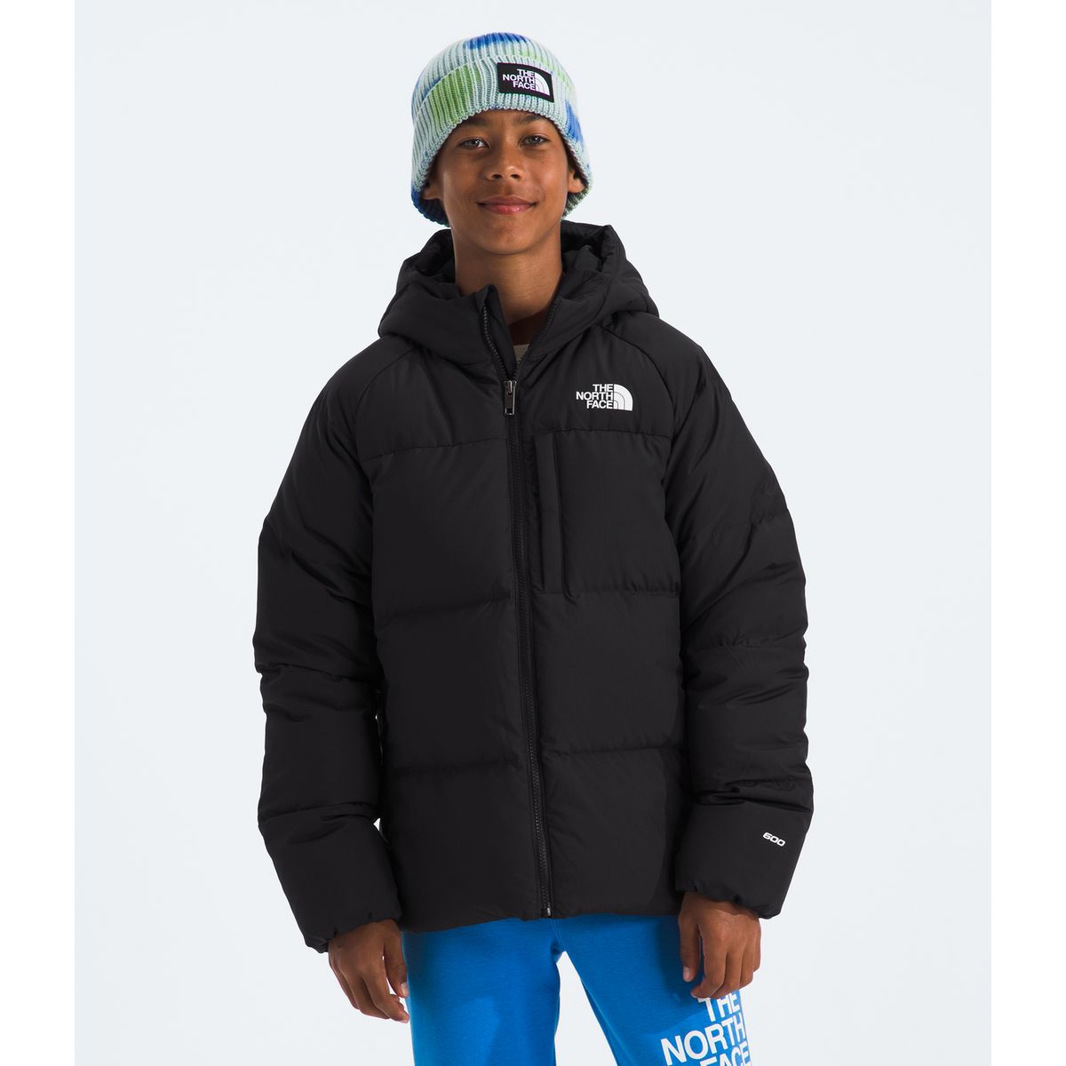 THE NORTH FACE - Chaqueta North Down Hooded Jacket Niño Negro