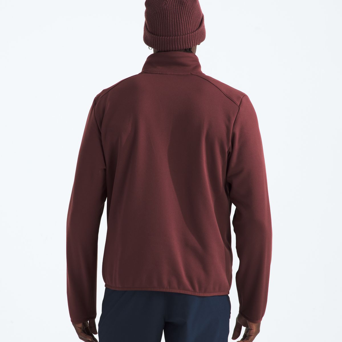 THE NORTH FACE - Polar Tnf Performance Fleece Full Zip Jacket Hombre Burdeo