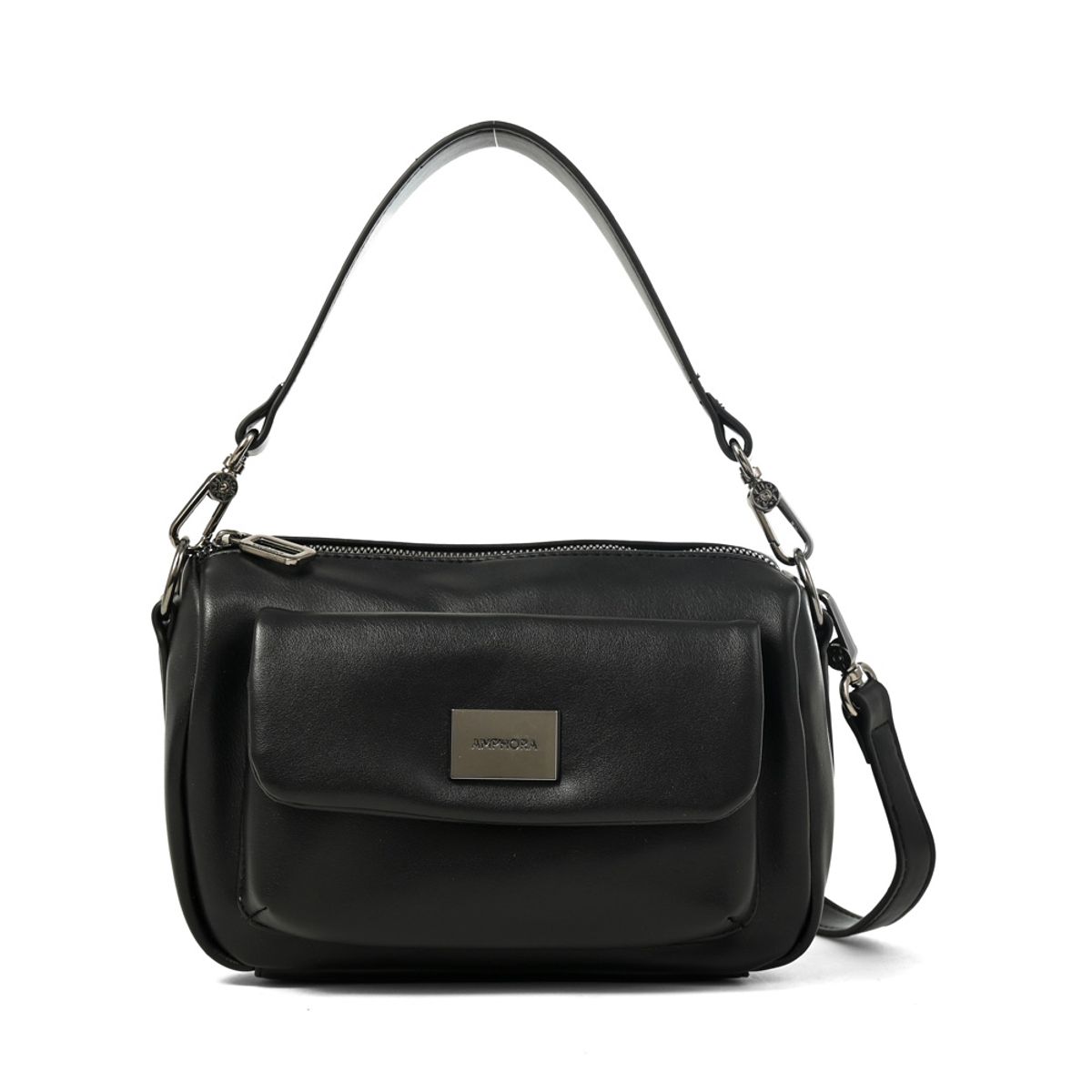 AMPHORA - Cartera bandolera lara pequeña negro